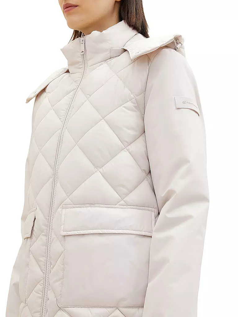 TOM TAILOR Steppjacke creme
