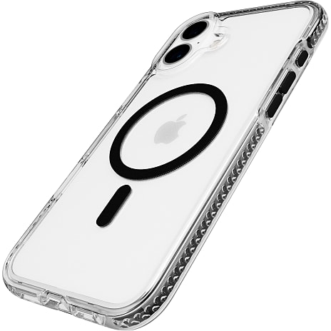 Tech21 iPhone 16 Plus cover – transparent/sort