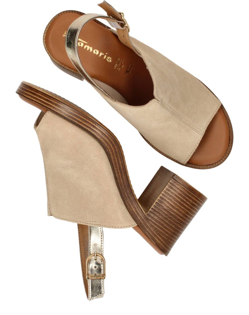 Tamaris Sandalen Beige Dames