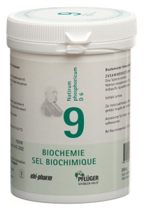 PFLÜGER SCHÜSSLER Nr9 Natr phos Tabl D 6 250 g