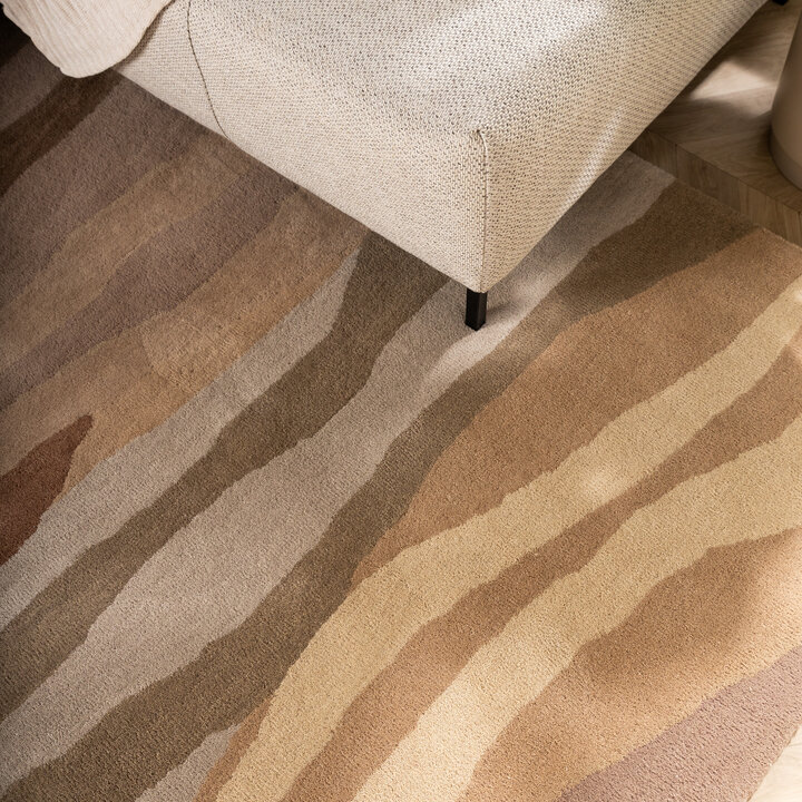 Wollen vloerkleed - Liora Beige
