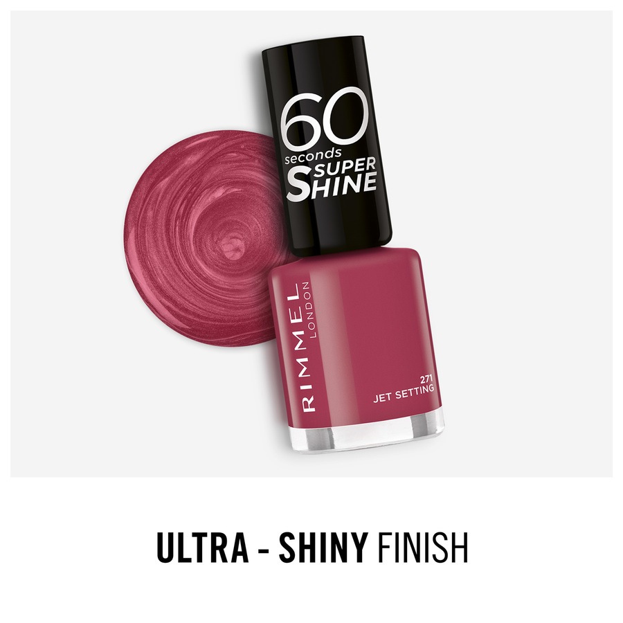 Rimmel London 60 Seconds Super Shine 71 Jet Setting 8ml