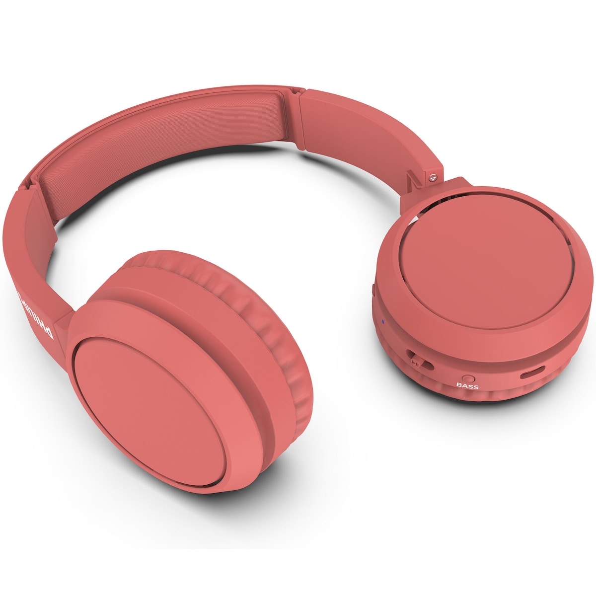 On-ear Bluetooth-hodetelefoner Rød