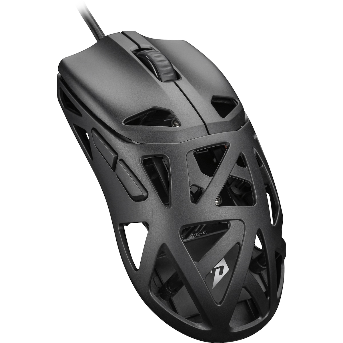 NEXT SR9 Ultralight RGB gamingmus (sort)