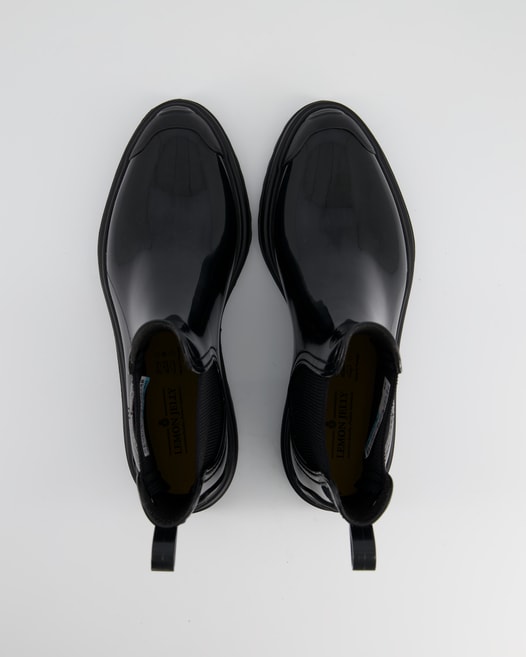 Lemon Jelly Stroller 01 Gummistiefel in Schwarz