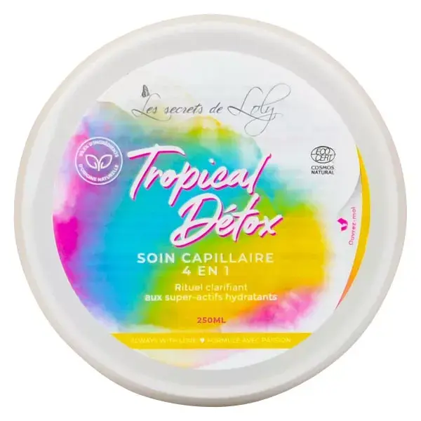 Máscara Nutritiva Detox Tropical Les Secrets de Loly 250ml