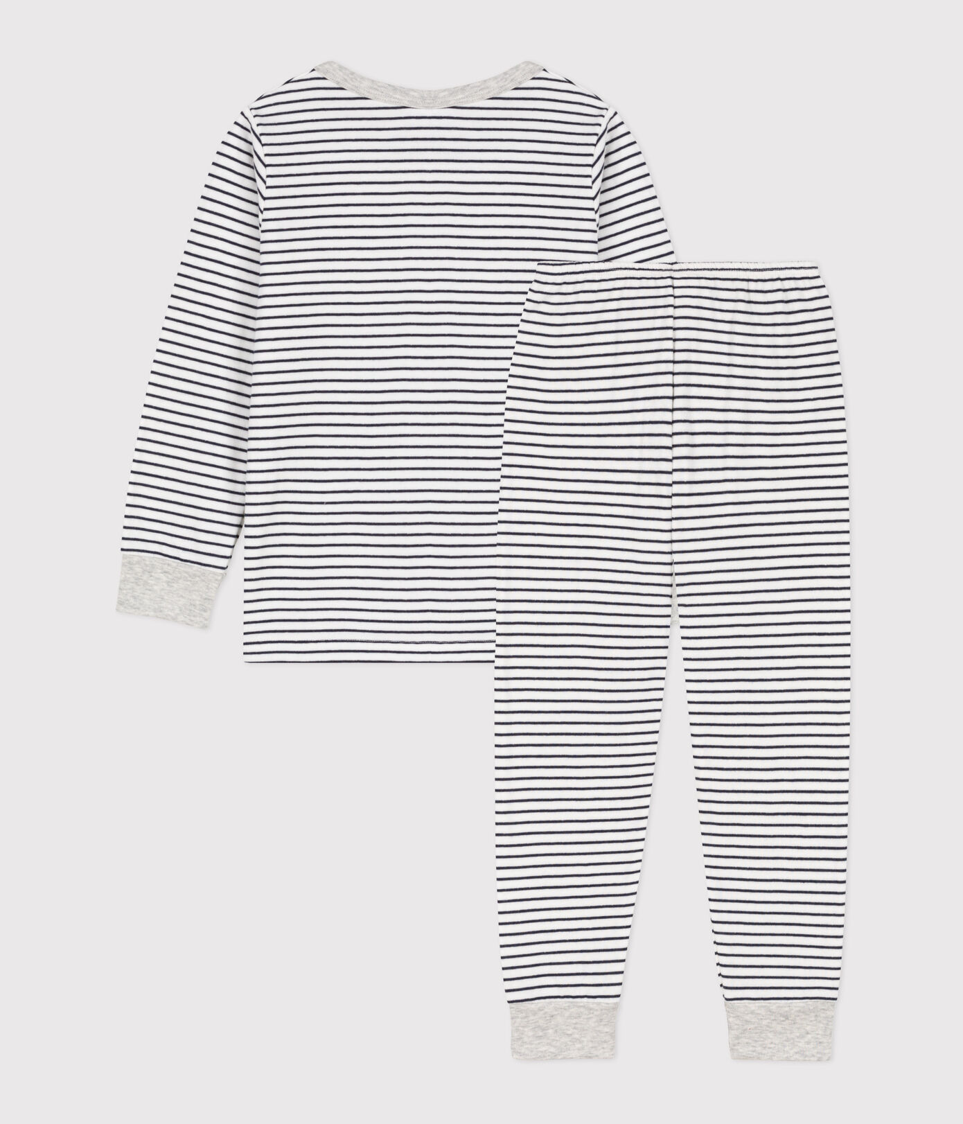Pyjama rayé petite fille/petit garçon en tubique