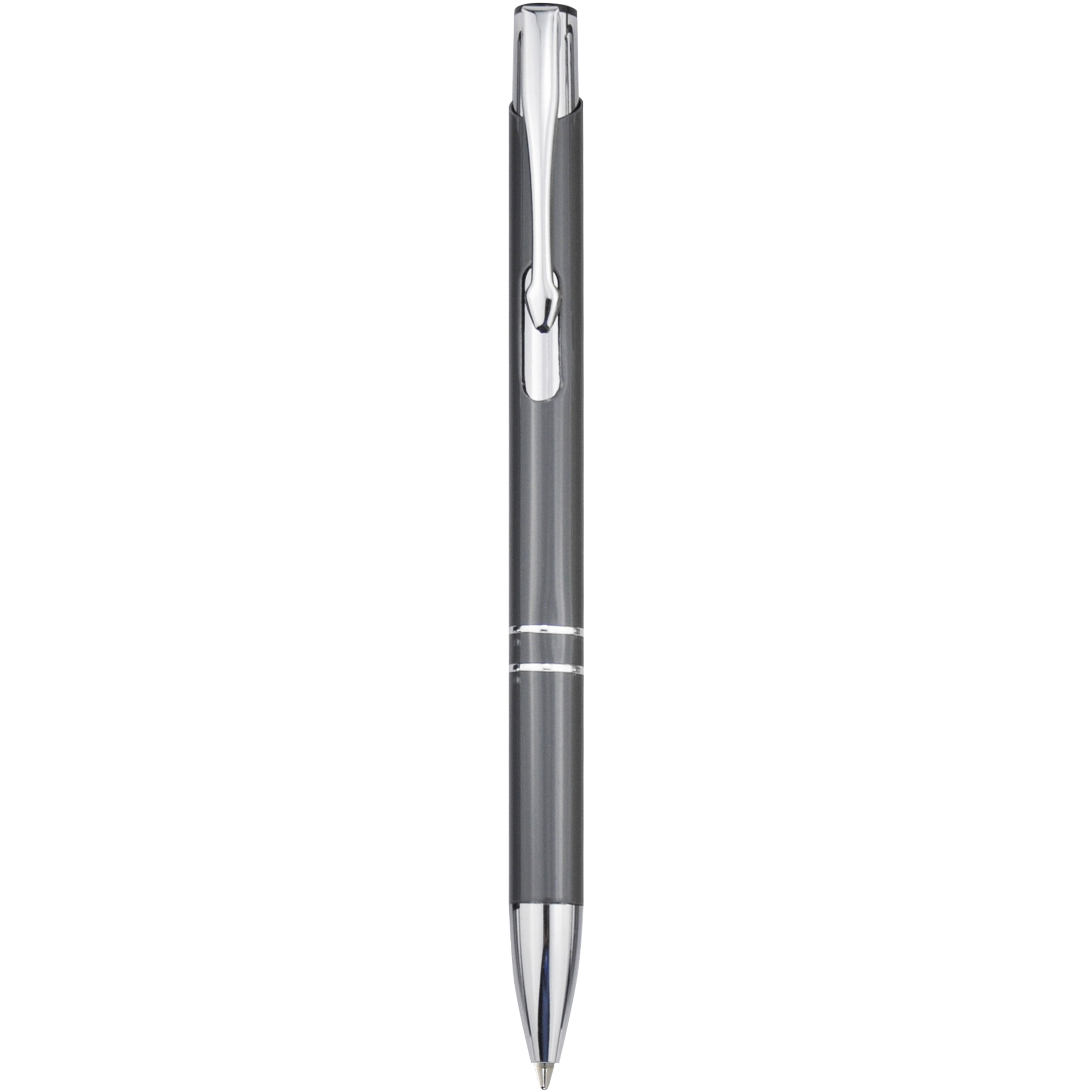 EgotierPro 107822 - Stylo bille en aluminium recyclé Moneta
