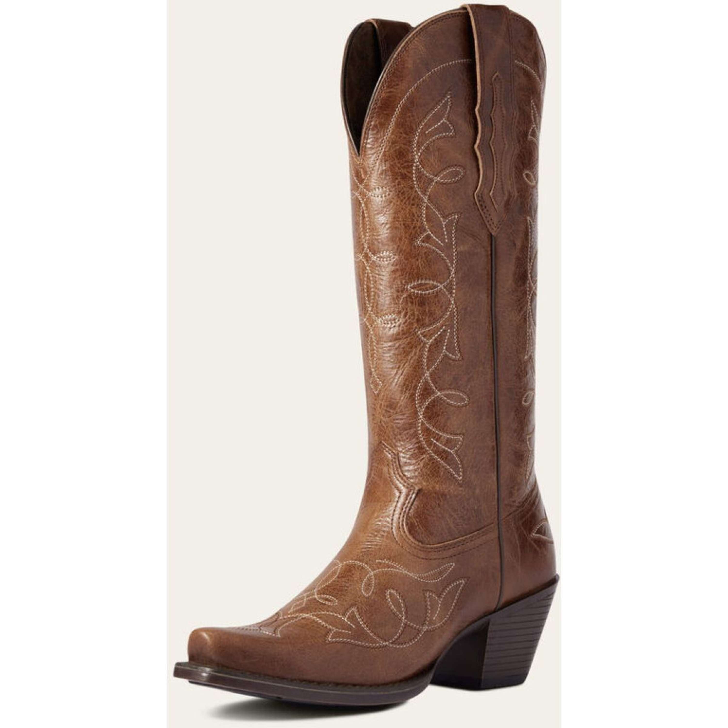 Ariat Westernlaarzen Heritage D Toe StretchFit Dames Dark Tan