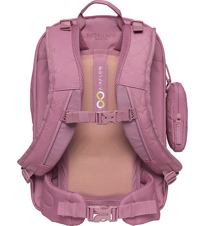 Beckmann Schulranzen - Sport Air - 30 L - Gepolstert Heart - Ros