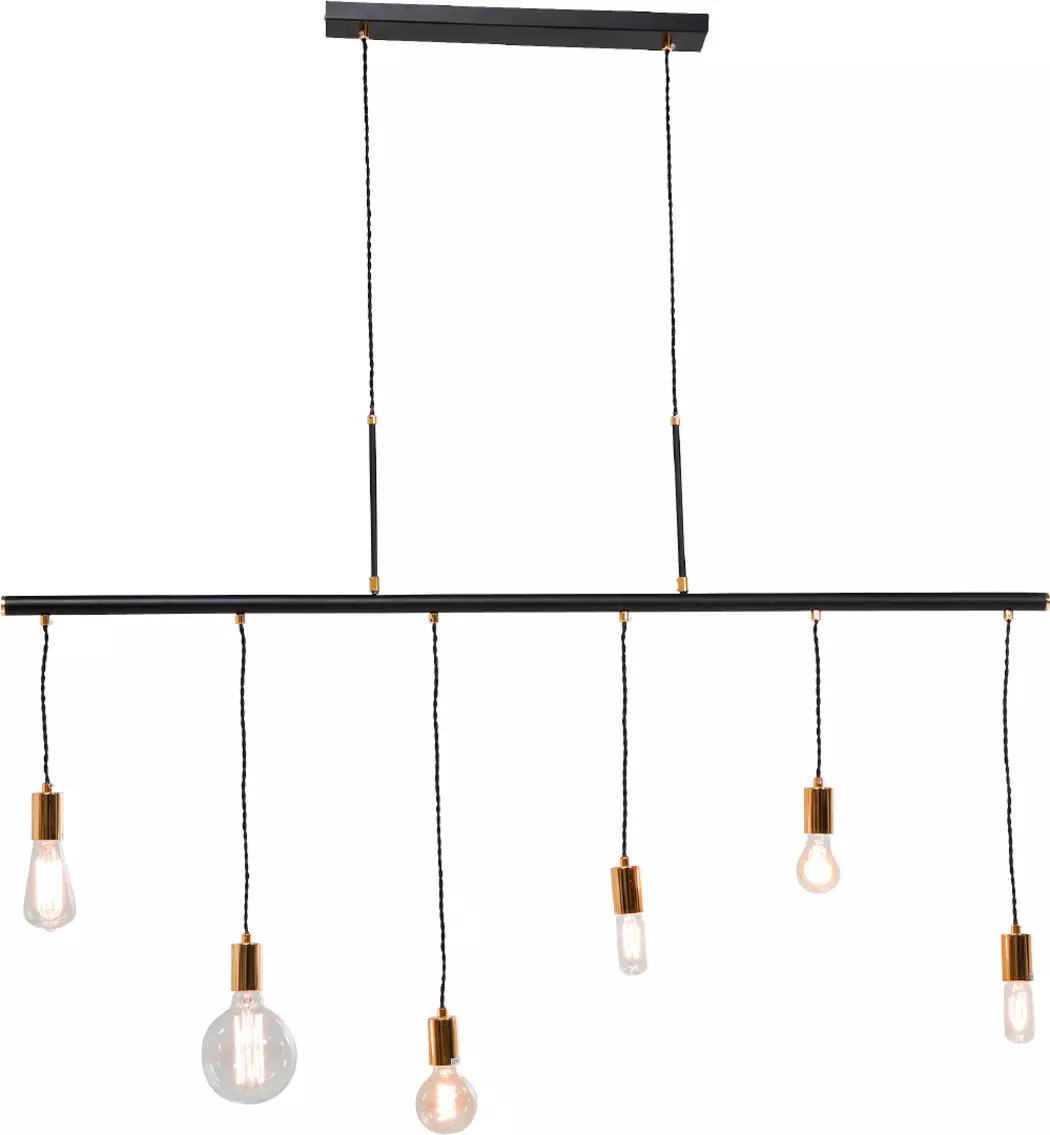 Pendelleuchte Pole Black Six