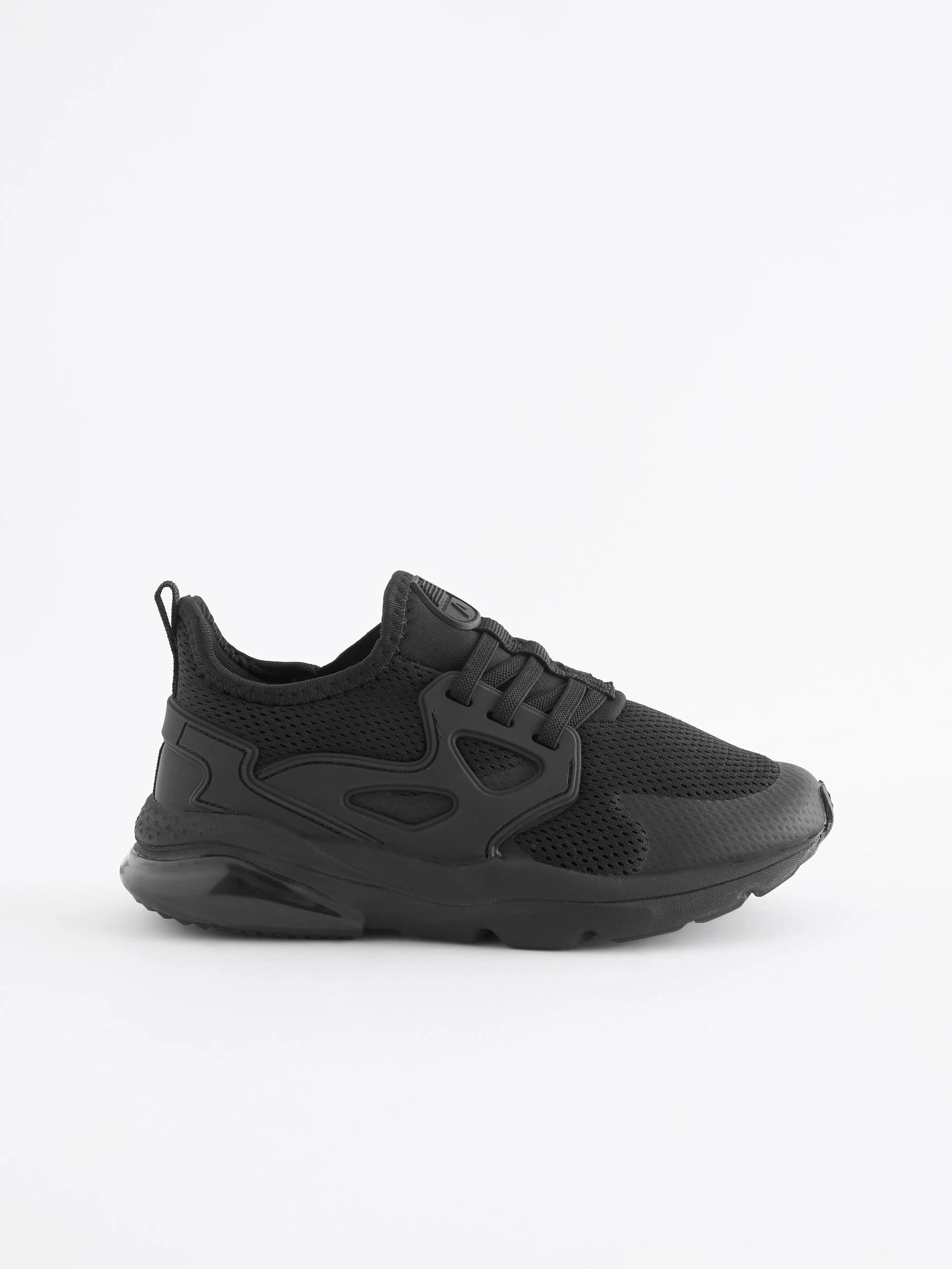 Zwart - Elastische sportschoenen