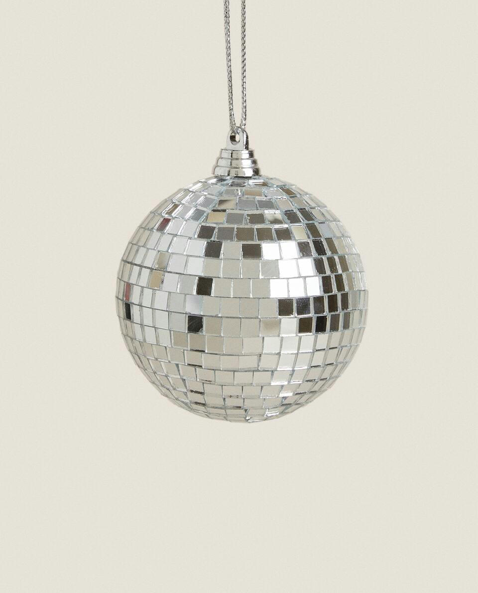 DECORAÇÃO DE BOLA DE DISCO DE NATAL