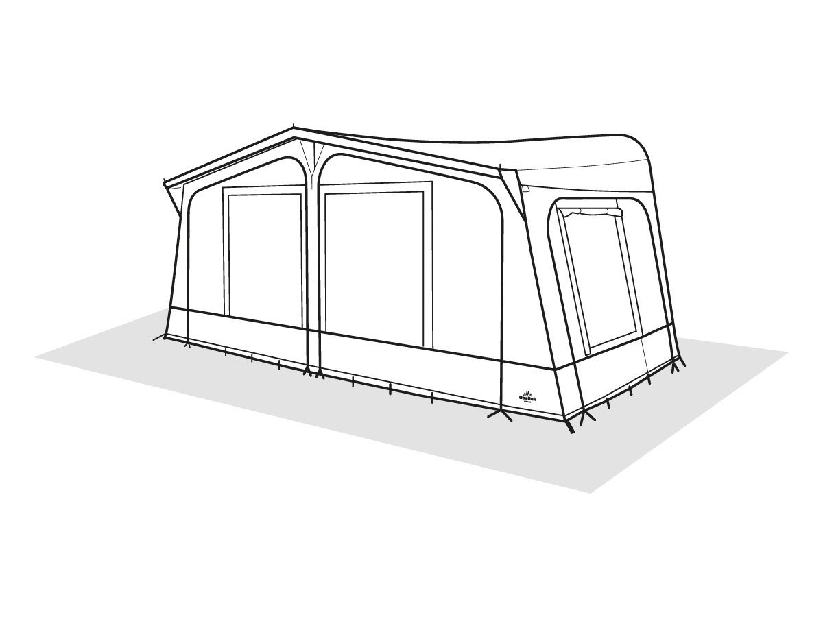 Obelink LDPE 400 x 500 cm ondergrondzeil