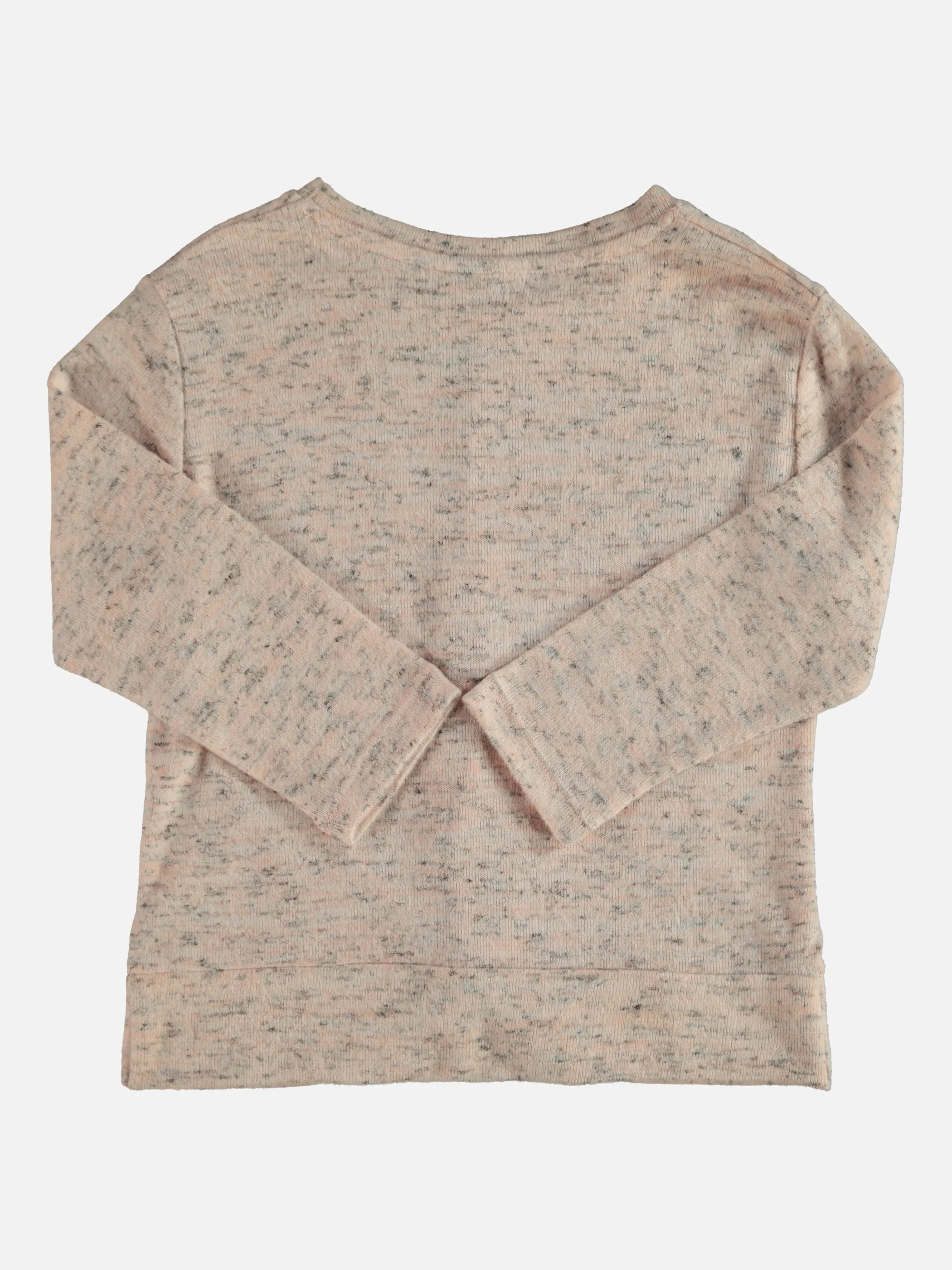 Mädchen Leichtstrickpullover in melierter Optik