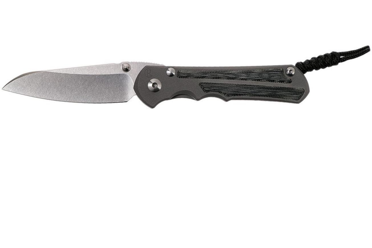 Chris Reeve Large Inkosi Insingo Black Micarta Inlay LIN-1028 zakmes