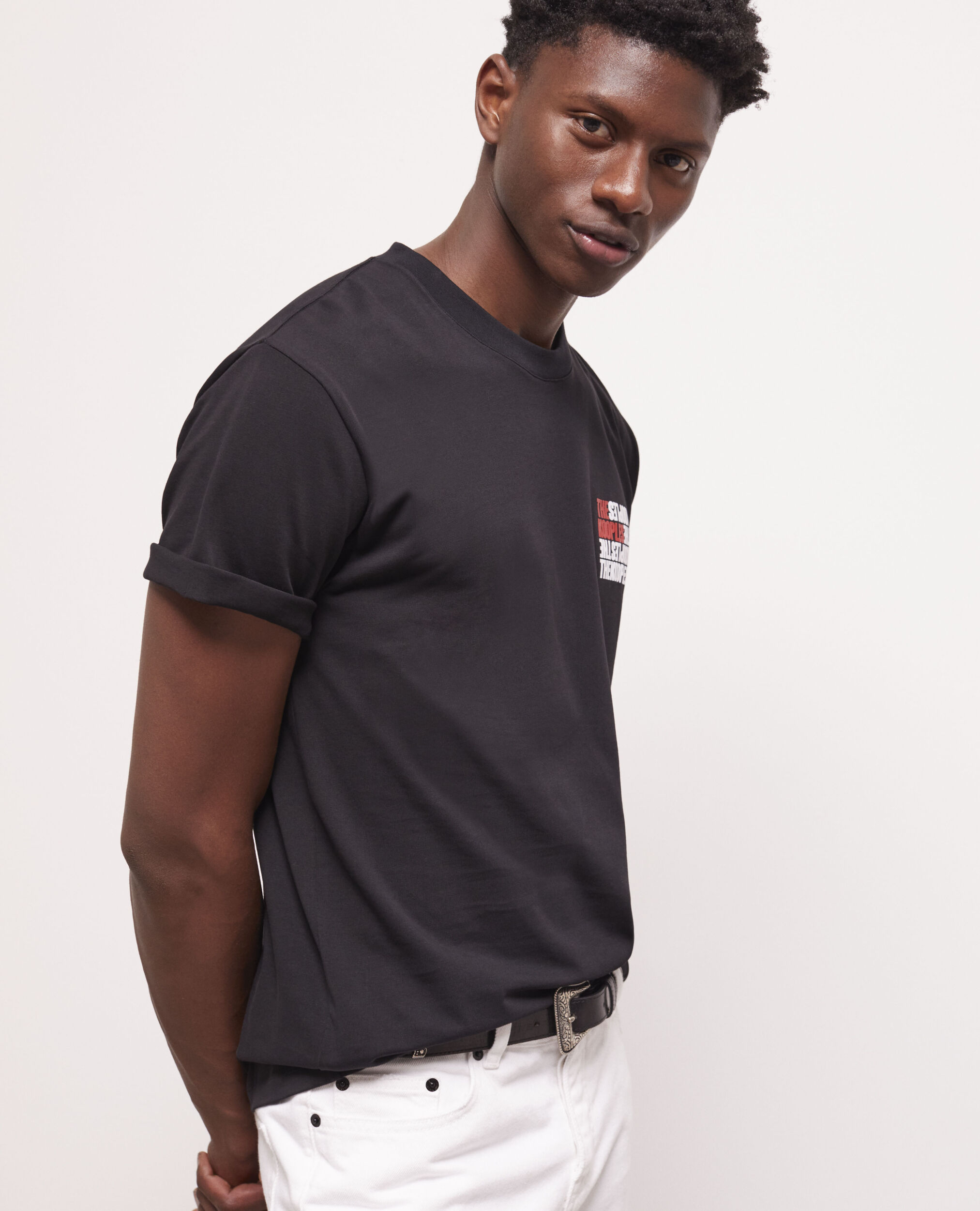 T-shirt logo The Kooples noir
