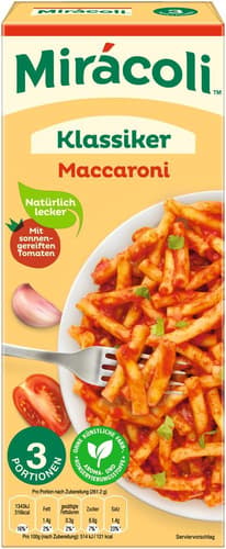 Miracoli™ 3 Portionen Maccaroni Klassiker
