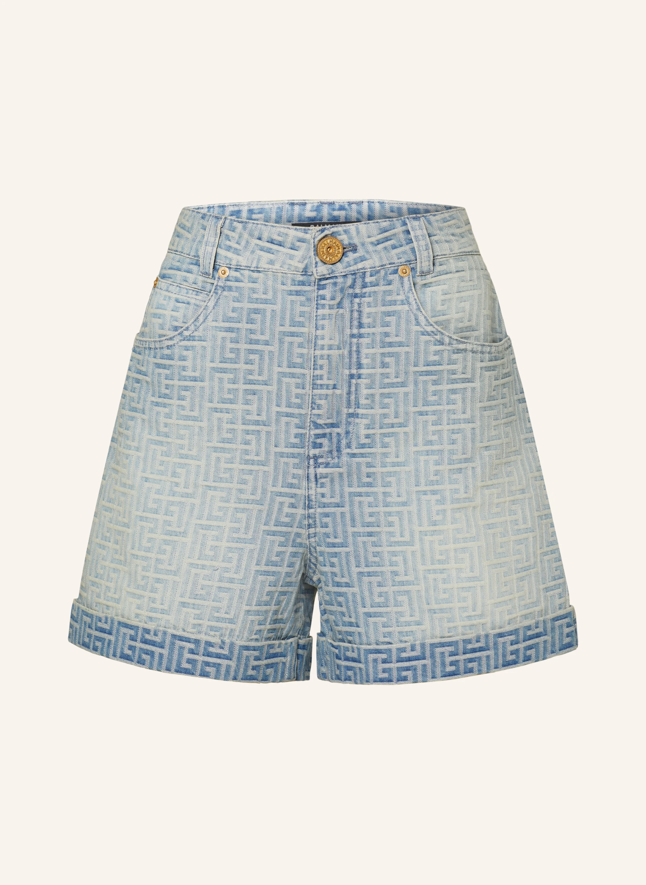 BALMAIN Jeansshorts