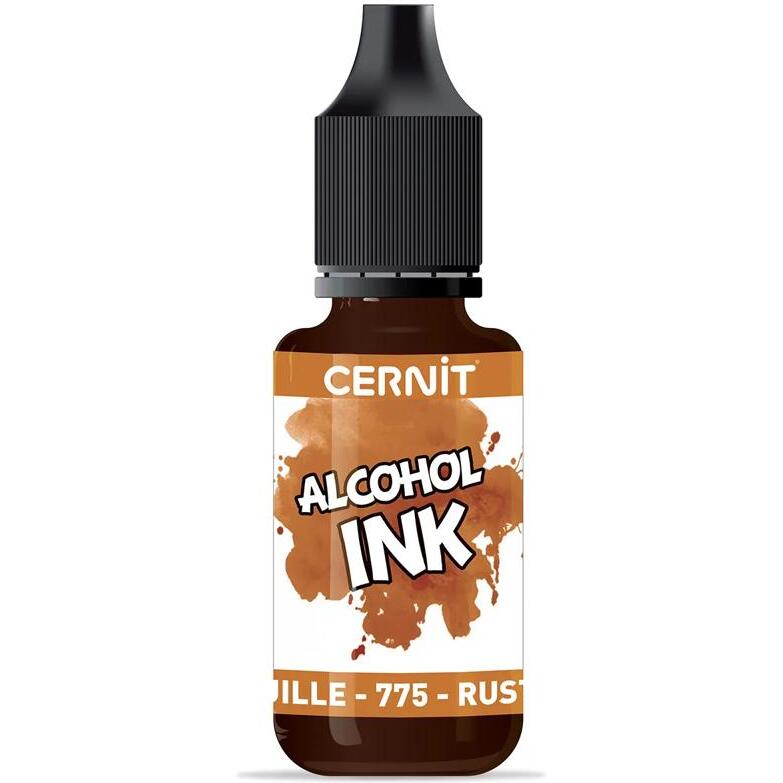 Cernit encre à l'alcool 20 ml Rouille - Rouille