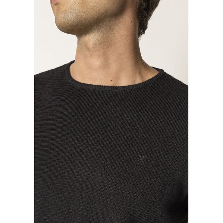 Clean Cut Copenhagen Oscar knit Black