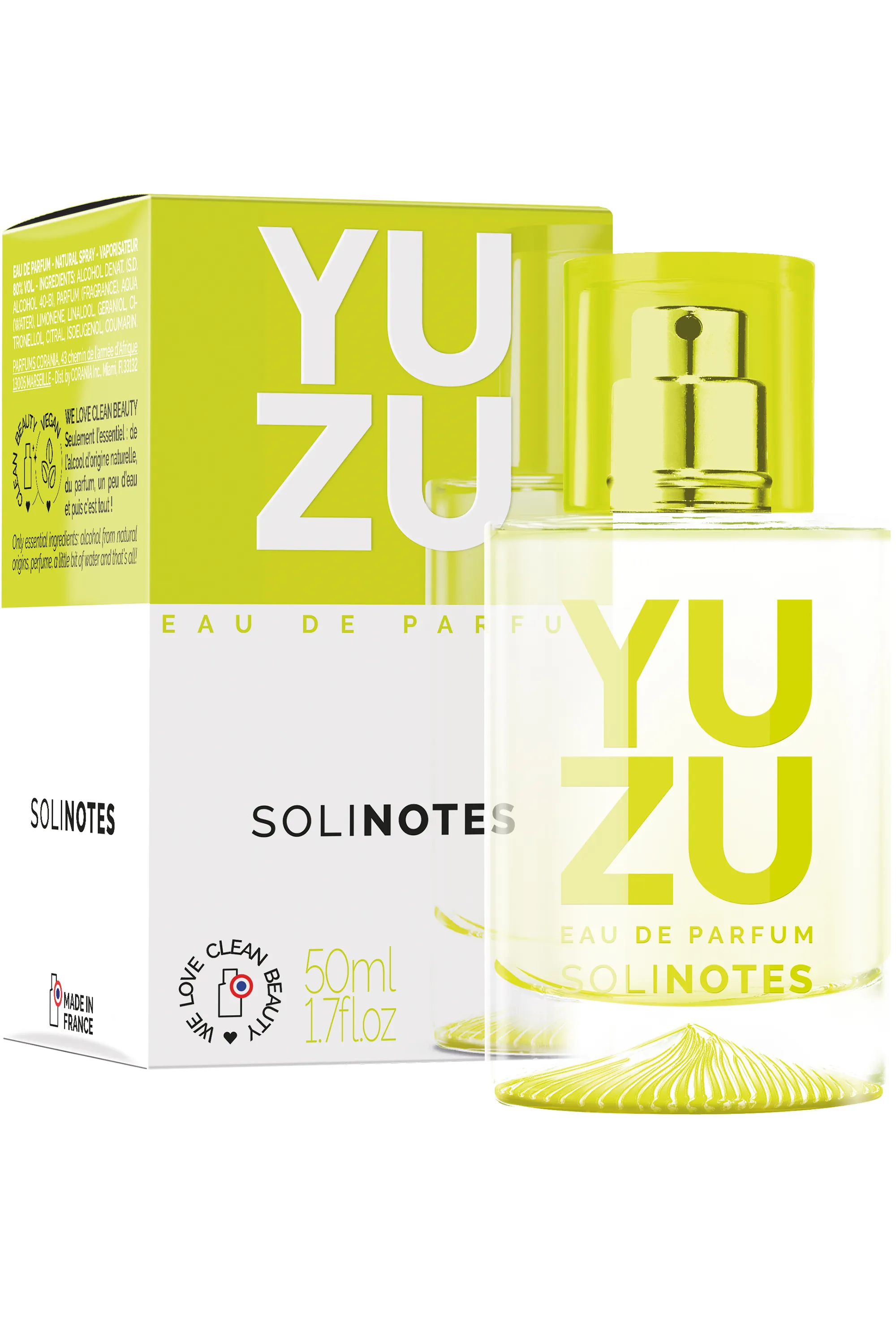 Solinotes Yuzu Eau de Parfum-50 ml