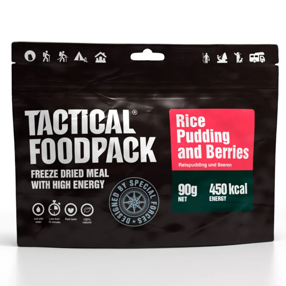 Tactical Foodpack -  Reispudding mit Beeren