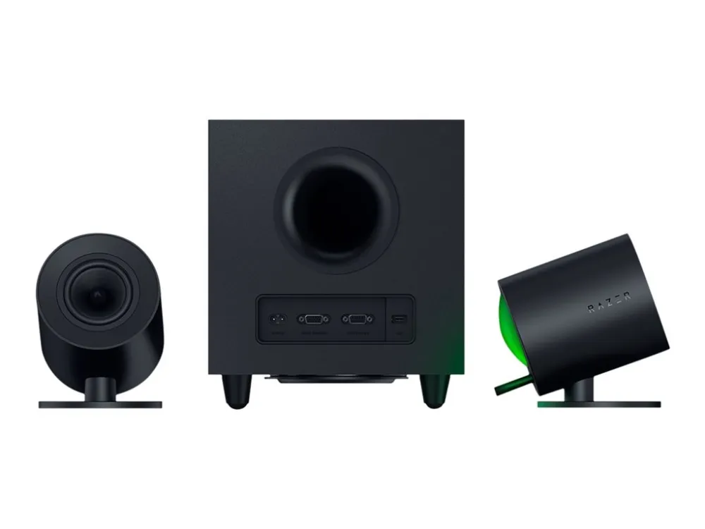 Razer Nommo V2 - Højttalersystem - til PC - 2.1-kanal - trådløs - Bluetooth - USB