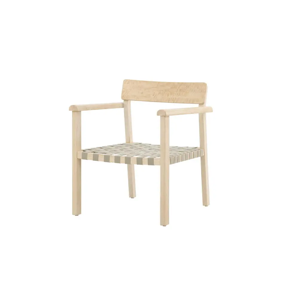 Fauteuil Naturel Stof - 65x67x77cm - Krois