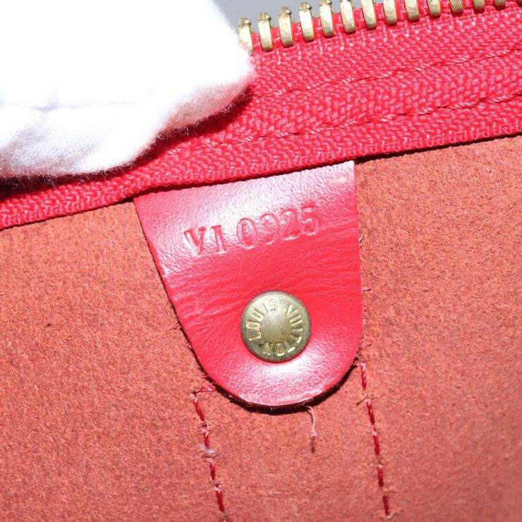 Louis Vuitton Vintage Louis Vuitton Keepall Red
