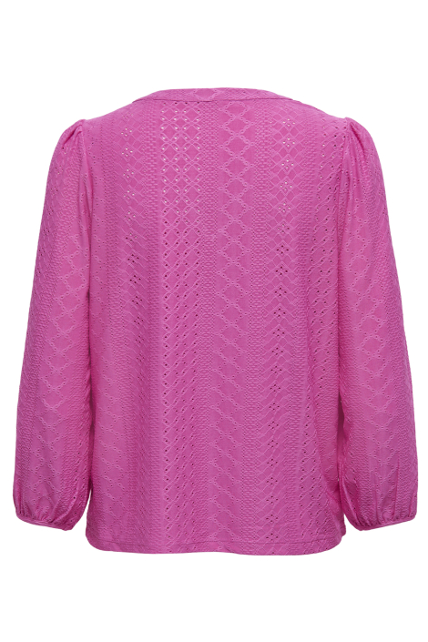 Only paarse dames blouse