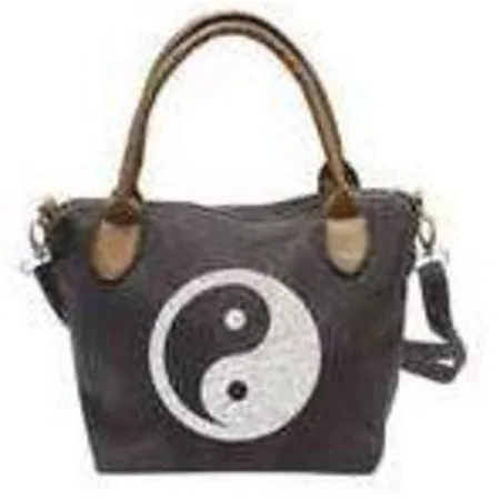 bb Klostermann Canvas Tragetasche blau mit Ying & Yang