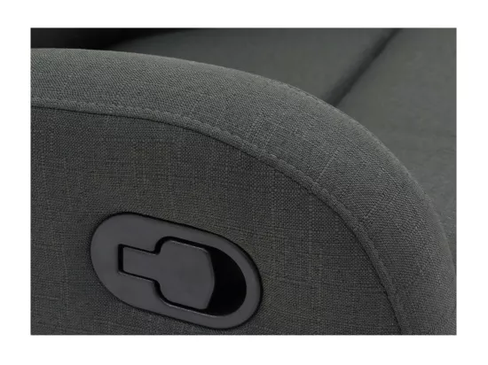 Fauteuil relax ERA relevable manuellement matière PU couleur gris, un fauteuil d'exception