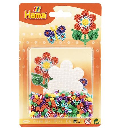 Hama Midi Perles?t - Lille Blomst - 350 stk. - Multifarvet