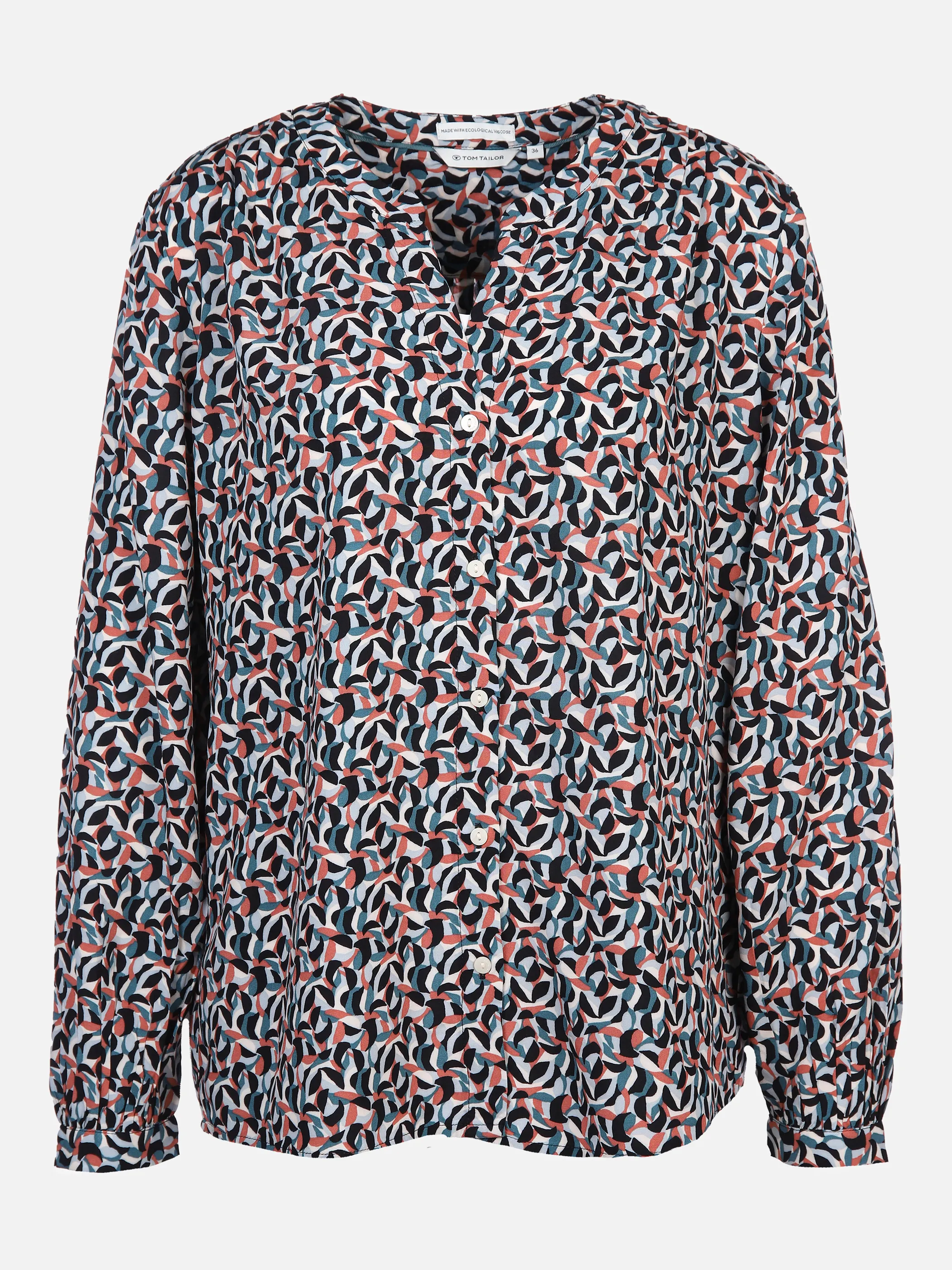 Damen Bluse mit Alloverprint