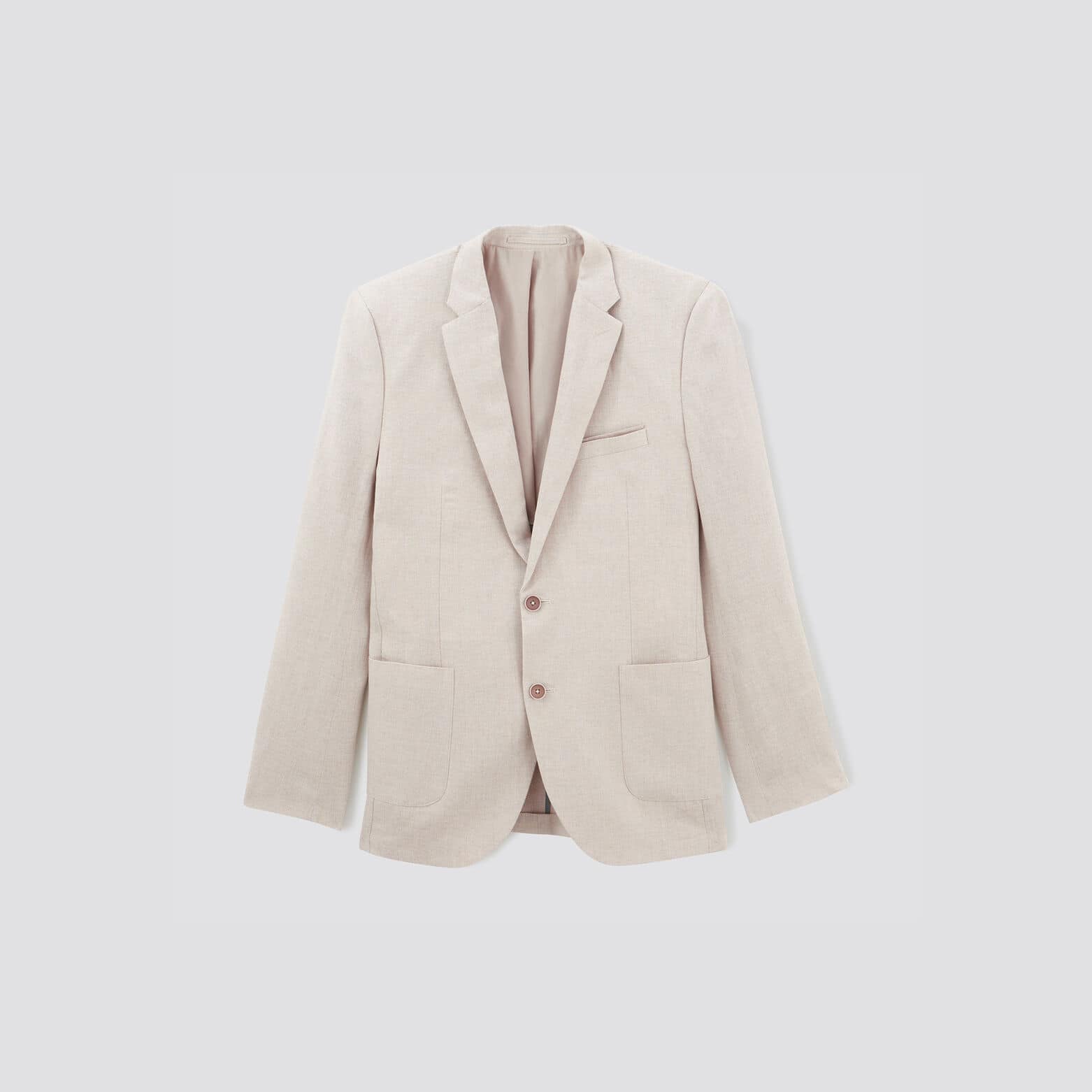 Veste en lin Ecru
