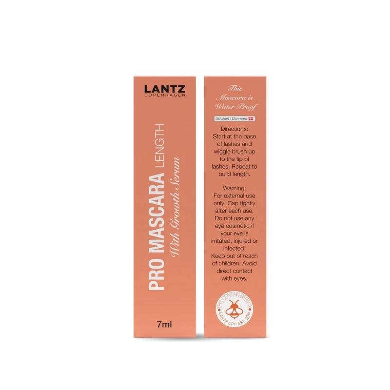 Lantz Cph Pro Mascara Length 7 ml - Brown