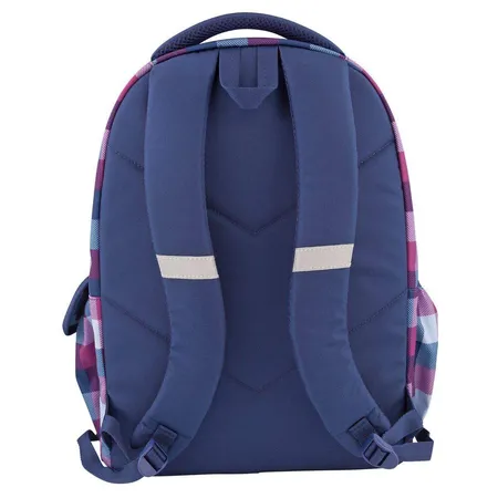 Depesche TOPModel Schulrucksack Pailletten Smiley blau