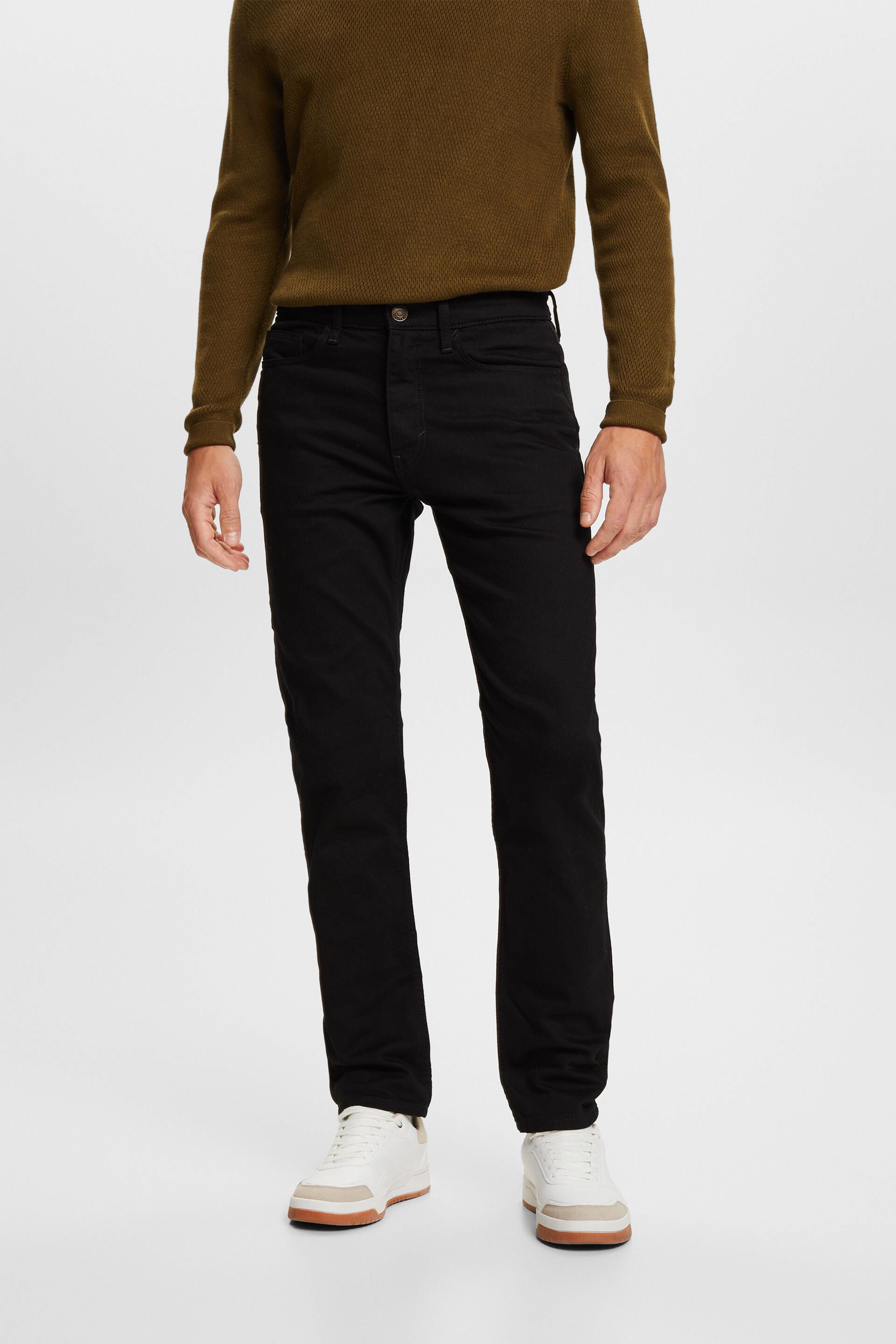 En matière recyclée : jean de coupe Straight Fit