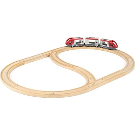BRIO Startpakke med skinner, 13 dele - 33394