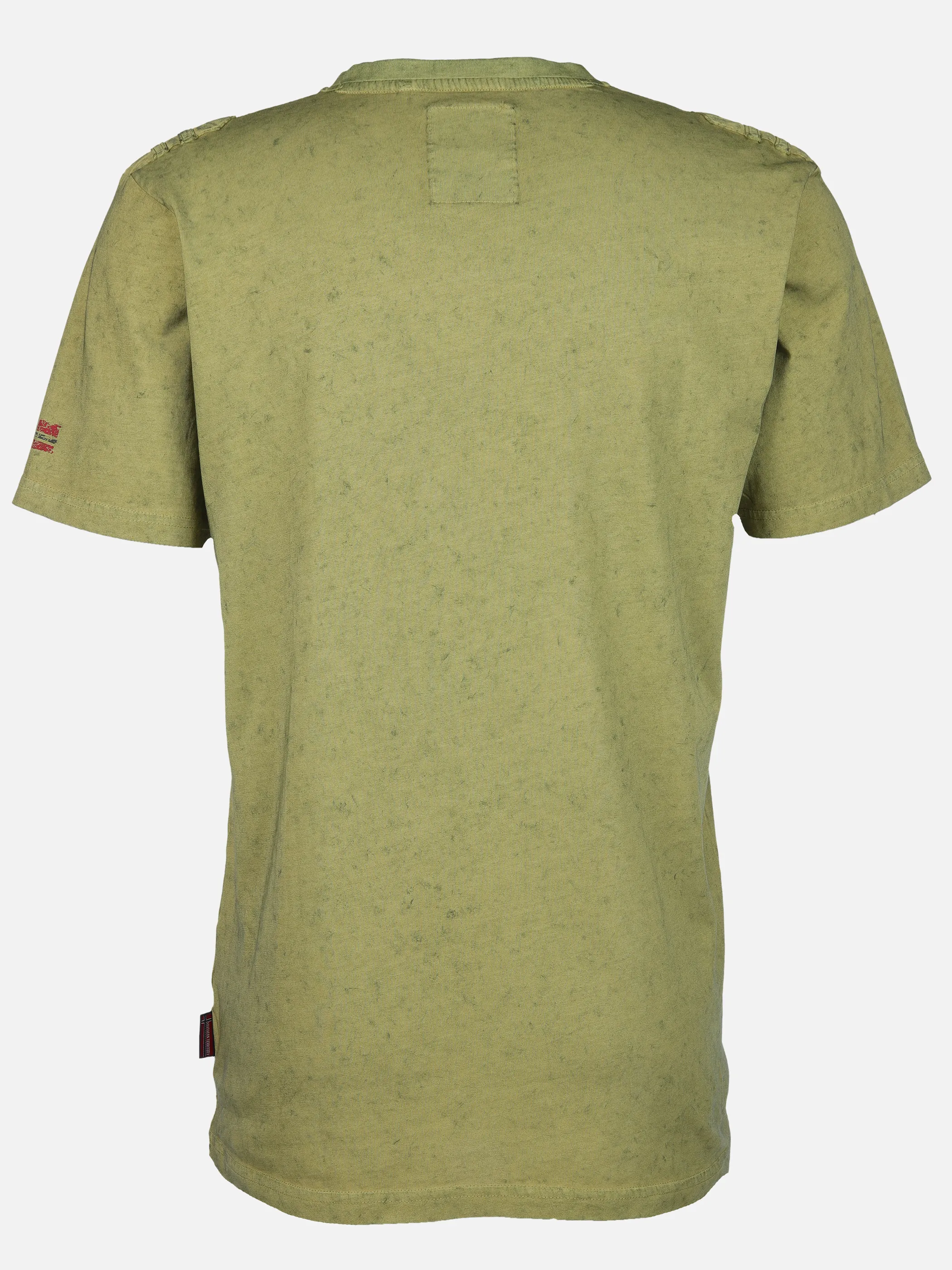 Herren Henleyshirt im Used Look