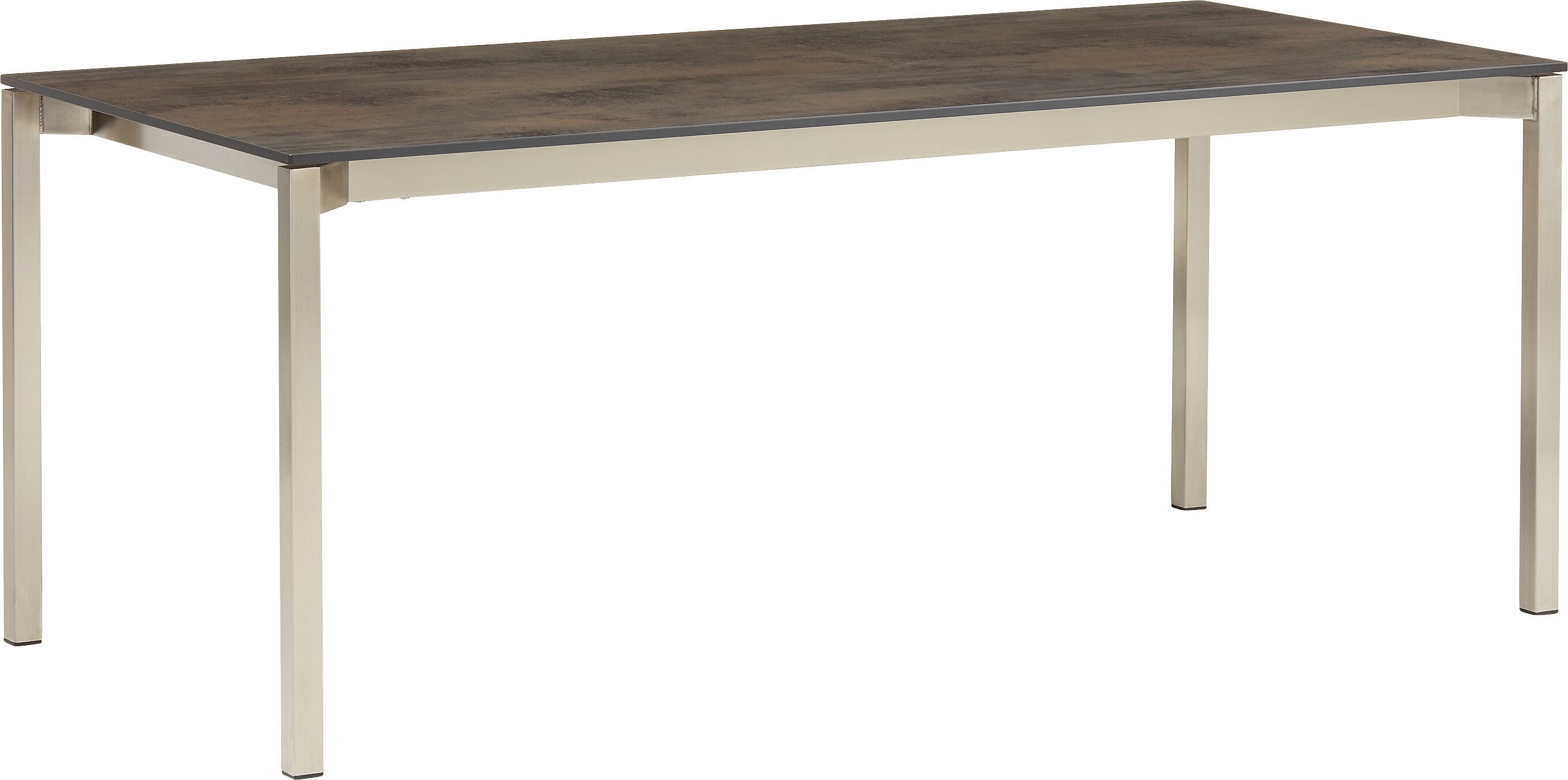 MALO Gartentisch - OXIDO TERRA / B: 220.0 cm x T: 90.0 cm x H: 75.0 cm
