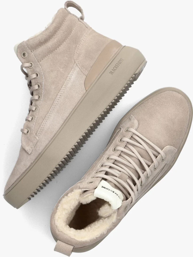 BLACKSTONE beige blackstone hoge sneaker yl65