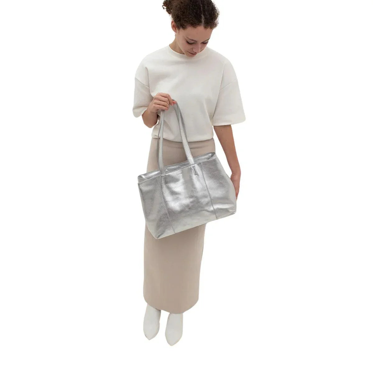 LouLou | Valerie | Leren shopper