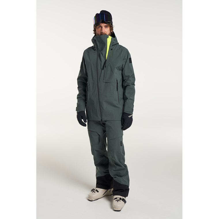 Tenson Shibui Shell JacketMen Coal Green Shell