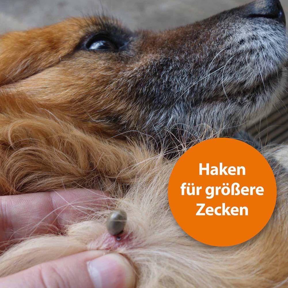 ARDAP® Zeckenhaken mit Pinzette