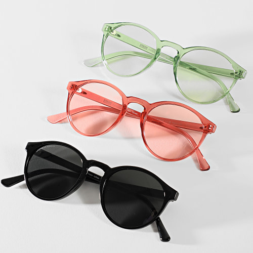 Lot De 3 Paires De Lunettes De Soleil TB3366 Noir Rose Vert