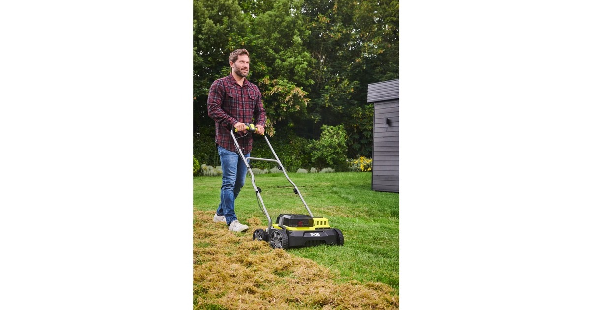 RyobiAccu-Verticuteerder RY18SFX35A-0  (Groen/zwart)