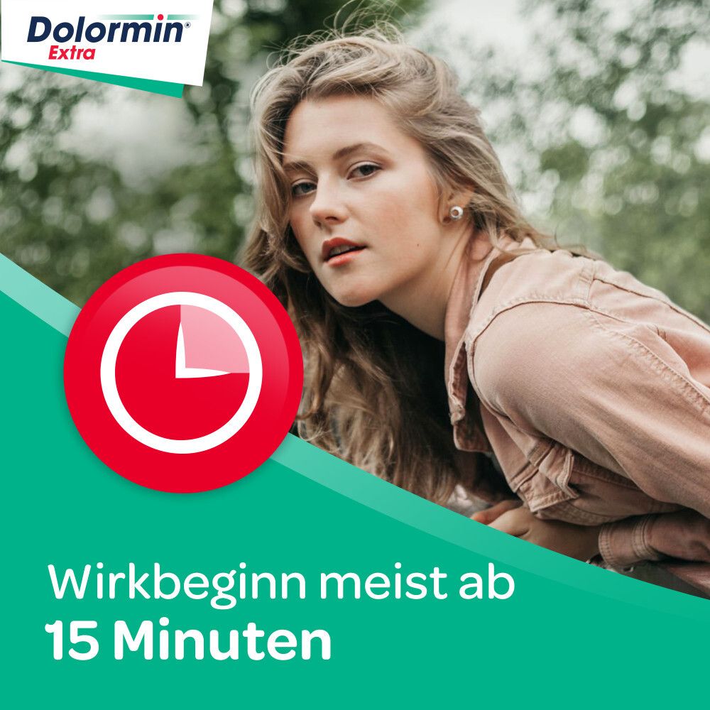 Dolormin Extra 400 mg Ibuprofen bei Schmerzen und Fieber