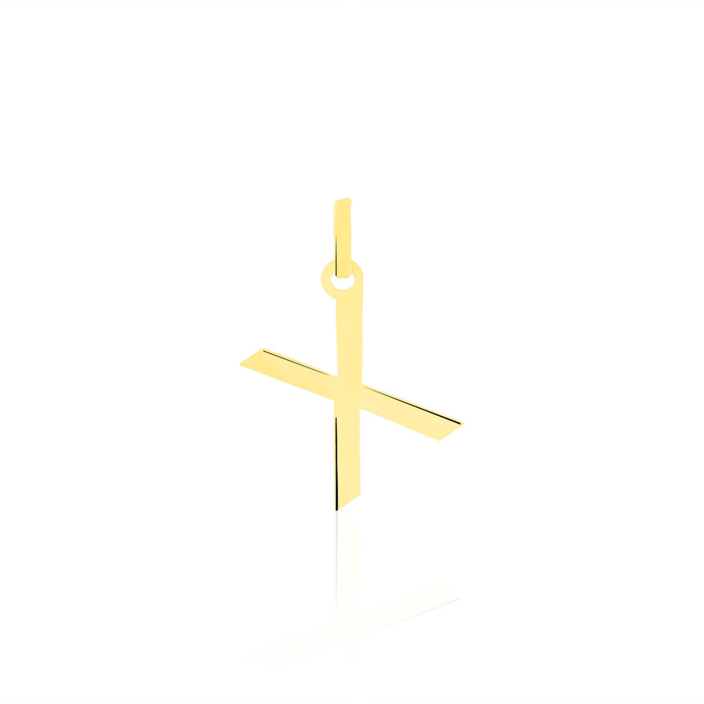 Pendentif Ionia Lettre Or Jaune
